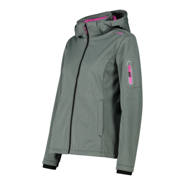 WOMAN JACKET ZIP HOOD